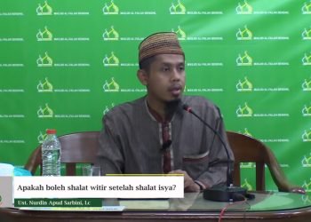 Bolehkah Shalat Witir Setelah Shalat Isya?