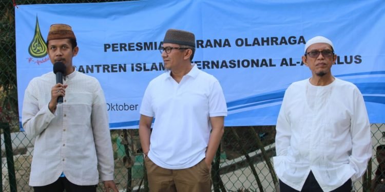Peresmian Sarana Olahraga Pesantren Islam Internasional Al-Andalus