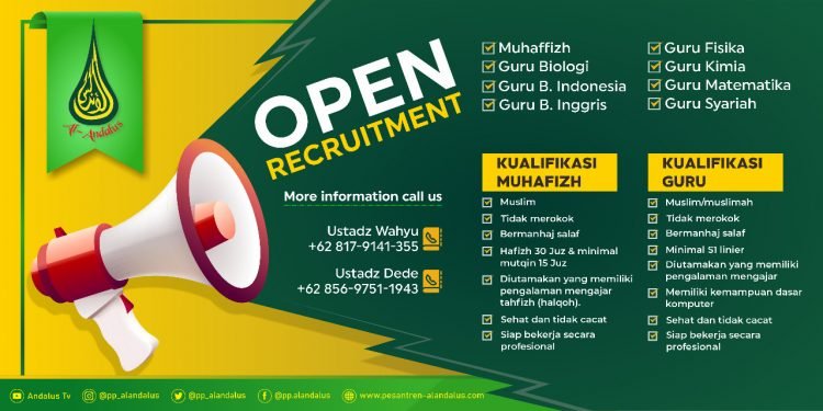 Yuk Gabung Jadi Bagian Keluarga Besar Al-Andalus