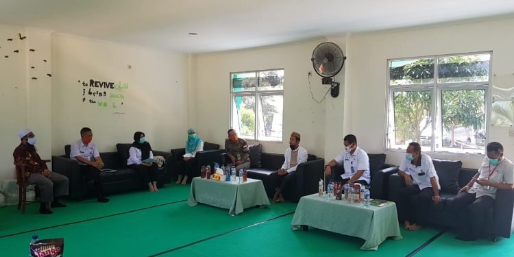 Gugus Tugas Covid-19 Jonggol Tinjau Kesiapan Al-Andalus Gelar Belajar Tatap Muka