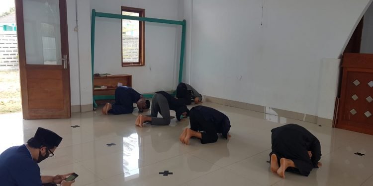 Gugus Tugas Covid-19 Jonggol Tinjau Kesiapan Al-Andalus Gelar Belajar Tatap Muka