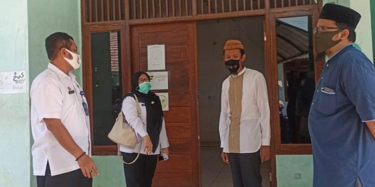 Gugus Tugas Covid-19 Jonggol Tinjau Kesiapan Al-Andalus Gelar Belajar Tatap Muka