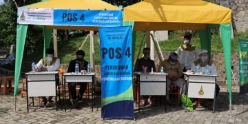 Disaksikan Tim Gugus Tugas Kecamatan, Santri Al-Andalus Mulai Kembali ke Pesantren