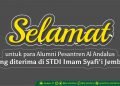 Lewati Serangkaian Materi Tes, 5 Alumni Masuk STDI Imam Syafi’i