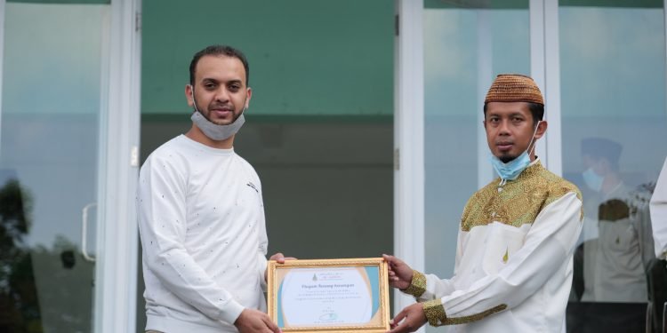 Pimpinan Yayasan Syekh Ali Jaber Kunjungi Al-Andalus