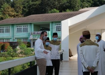Pimpinan Yayasan Syekh Ali Jaber Kunjungi Al-Andalus