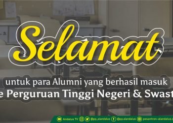 Puluhan Alumni Berhasil Masuk Berbagai Perguruan Tinggi Negeri