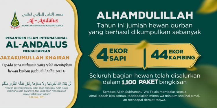 Distribusikan 1.100 Paket Daging Kurban, Mudir Al-Andalus: Bentuk Kepedulian di Masa Pandemi