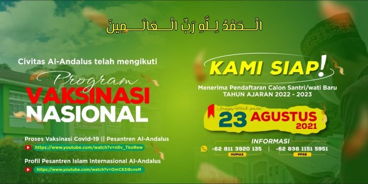 Pendaftaran Santri Baru TP 2022/2023 Siap Dibuka