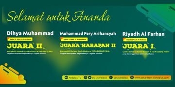 Juara II Tingkat Kabupaten, Santri Al-Andalus Lolos ke Tingkat Provinsi Kompetisi Bahasa Arab Nasional