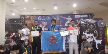 Santri Al-Andalus Sabet 7 Medali di Kejurnas Kungfu Indonesia