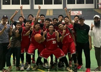 Tim Basket Al-Andalus Putra Juara I Turnamen Antar SMA