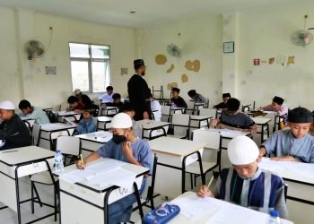 Panitia PSB Gelar Tes Seleksi Calon Santri Baru Tahap Satu