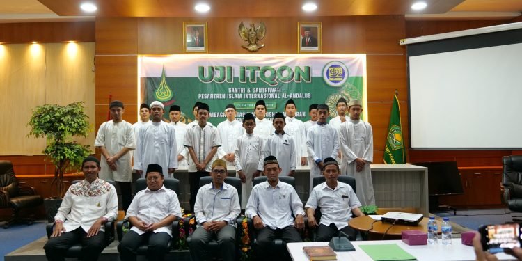 25 Santri Al-Andalus Ikut Uji Itqan Al-Qur’an di LPMQ Kemenag RI