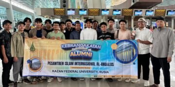Alumni Al-Andalus Raih Beasiswa dari Kazan Federal University Rusia