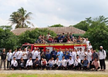 Damkar Cariu Bekali Pegawai Al-Andalus Cara Pencegahan Kebakaran