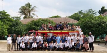 Damkar Cariu Bekali Pegawai Al-Andalus Cara Pencegahan Kebakaran