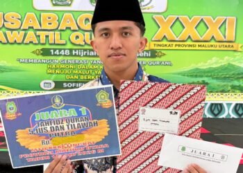 Santri Al-Andalus Juara I MTQ Tingkat Provinsi Malut
